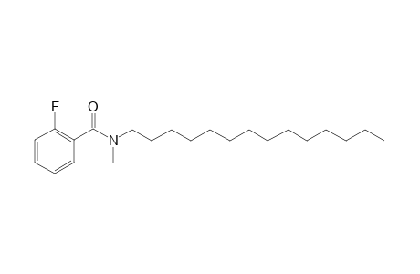 Benzamide, 2-fluoro-N-methyl-N-tetradecyl-