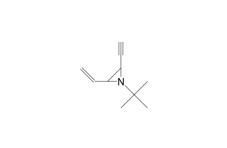 N-tert-Butyl-cis-ethynyl-2-vinyl-aziridine