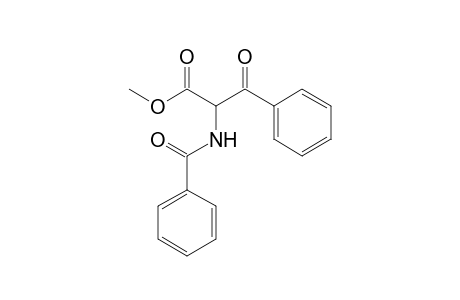 Methyl 2-(benzoylamido)-3-oxo-3-phenylpropionate