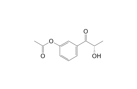 (S)-2-Hydroxy-1-(3-acetoxyphenyl)propanone