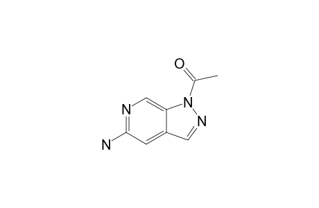 1-ACETYLPYRAZOLO-[3,4-C]-PYRIDIN-5-YL-AMINE