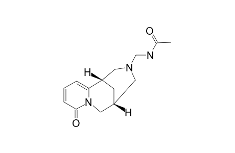 (-)-N-(N-Acetylaminomethyl)cytisine