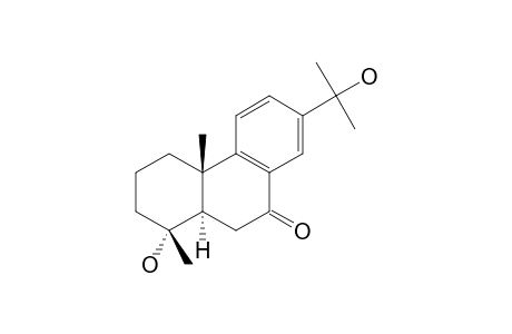 18-nor-4,15-Dihydroxyabieta-8,11,13-trien-7-one