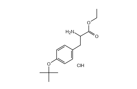 L-3-(p-tert-BUTYOXYPHENYL)ALANINE, ETHYL ESTER, HYDROCHLORIDE