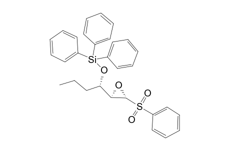 [(S)-1-((2R,3R)-3-Benzenesulfonyl-oxiranyl)-butoxy]-triphenyl-silane
