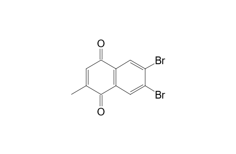 1,4-Naphthalenedione, 6,7-dibromo-2-methyl-