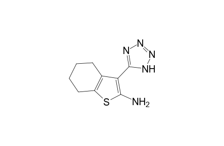 3-(1H-1,2,3,4-tetrazol-5-yl)-4,5,6,7-tetrahydro-1-benzothiophen-2-amine
