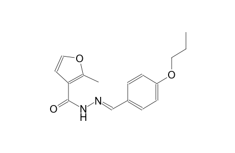 2-methyl-N'-[(E)-(4-propoxyphenyl)methylidene]-3-furohydrazide