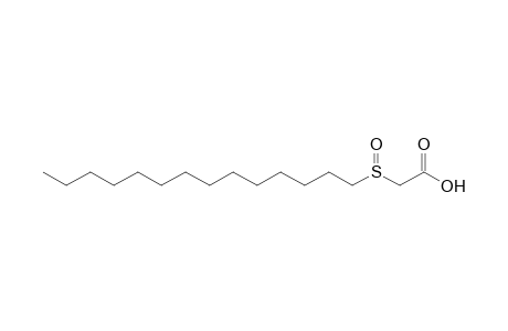 (Tetradecylsulfinyl)acetic acid