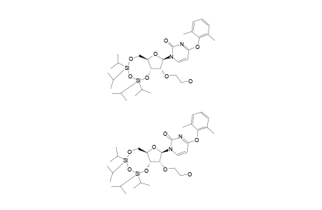 2'-O-HYDROXYETHYL-4-O-(2,6-DIMETHYLPHENYL)-3',5'-O-(1,1,3,3-TETRAISOPROPYLDISILOXANE-1,3-DIYL)-URIDINE