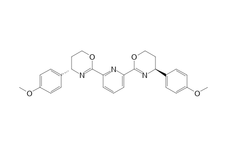 2,6-Bis[(4S)-4-(4-methoxyphenyl)-5,6-dihydro-4H-[1,3]oxazinyl]pyridine