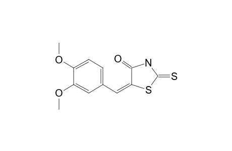 5-[3,4-Dimethoxybenzylidene]rhodanine