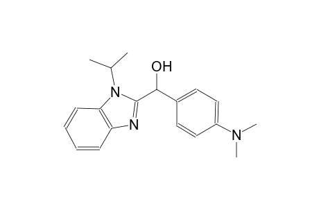 [4-(Dimethylamino)phenyl](1-isopropyl-1H-benzimidazol-2-yl)methanol