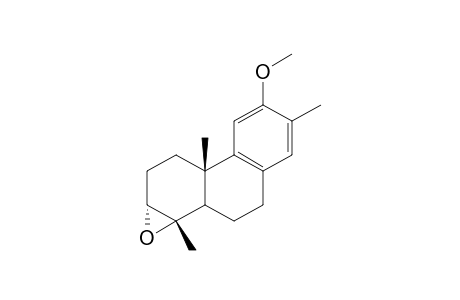 (1aS,7bS,9aR)-6-methoxy-1a,5,7b-trimethyl-1b,2,3,8,9,9a-hexahydrophenanthro[1,2-b]oxirene