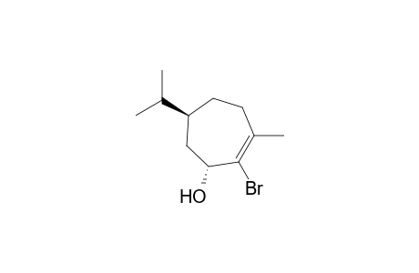 (1R,6S)-2-Bromo-6-isopropyl-3-methylcyclohept-2-enol