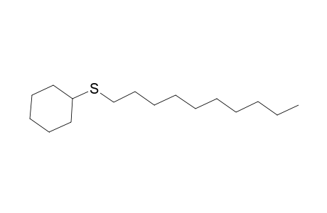(Decylsulfanyl)cyclohexane