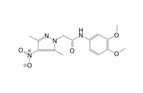 1H-pyrazole-1-acetamide, N-(3,4-dimethoxyphenyl)-3,5-dimethyl-4-nitro-