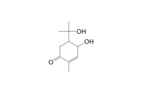 4-Hydroxy-5-(1-hydroxy-1-methylethyl)-2-methyl-2-cyclohexen-1-one