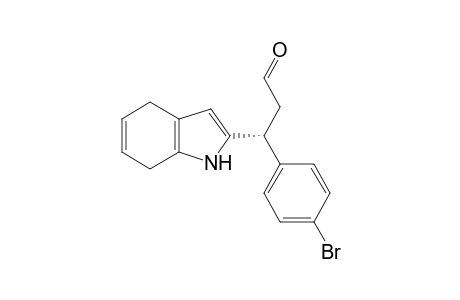 (R)-3-(4-bromophenyl)-3-(4,7-dihydro-1H-indol-2-yl)propanal