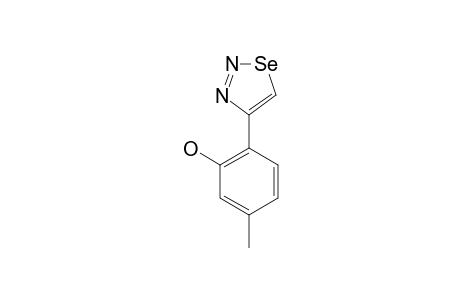 4-(2-HYDROXY-4-METHYLPHENYL)-1,2,3-SELENADIAZOLE