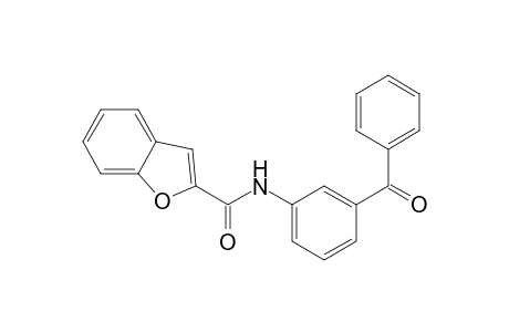 N-(3-Benzoylphenyl)-1-benzofuran-2-carboxamide