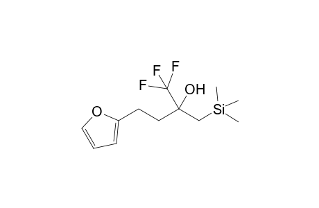 1,1,1-Trifluoro-4-(furan-2-yl)-2-((trimethylsilyl)methyl)butan-2-ol