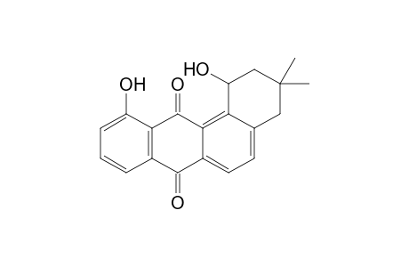 1,11-Dihydroxy-3,3-dimethyl-1,2,3,4,7,12-hexahydrobenzo[a]anthracene-7,112-dione