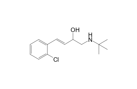 (E)-1-(tert-butylamino)-4-(2-chlorophenyl)-3-buten-2-ol