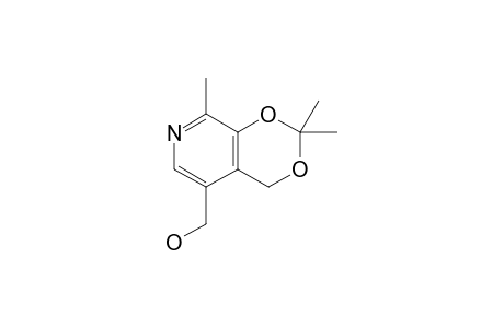 5-Hydroxymethyl-2,2,8-trimethyl-4H-M-dioxino(4,5-C)pyridine
