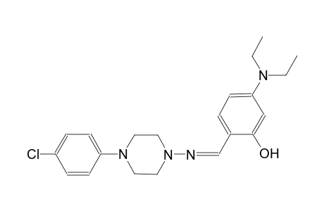 phenol, 2-[[[4-(4-chlorophenyl)-1-piperazinyl]imino]methyl]-5-(diethylamino)-