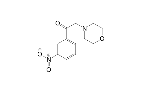 2-Morpholino-3'-nitroacetophenone