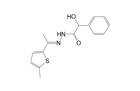 2-hydroxy-N'-[(E)-1-(5-methyl-2-thienyl)ethylidene]-2-phenylacetohydrazide