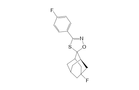 (Z)-5-Fluoro-3'-(4-fluorophenyl)adamantane-2-spiro-5'-(delta.(2)-1',4',2'-oxathiazoline)