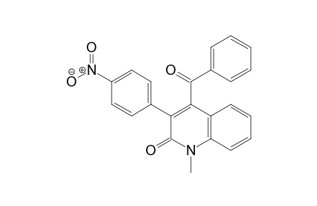4-Benzoyl-1-methyl-3-(4-nitrophenyl)quinolin-2(1H)-one