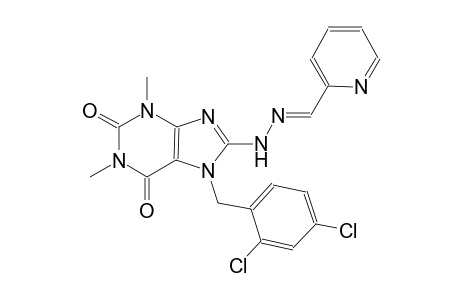 2-pyridinecarbaldehyde [7-(2,4-dichlorobenzyl)-1,3-dimethyl-2,6-dioxo-2,3,6,7-tetrahydro-1H-purin-8-yl]hydrazone