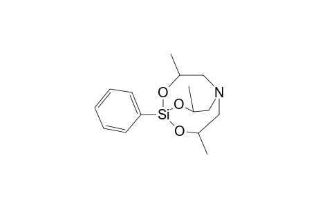 1-phneyl-3,7,10-trimethyl-2,8,9-trioxa-5-aza-1-silabicyclo[3.3.3]undecane