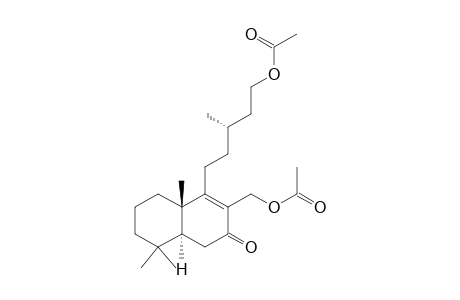 15,17-Diacetoxy-8-labden-7-one