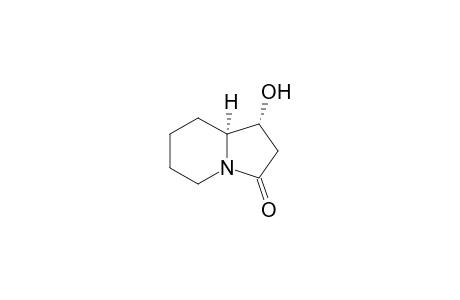 (1R,8aS)-1-Hydroxyhexahydroindolizin-3-one