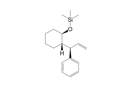 Trimethyl(((1R ,2S)-2-((R)-1-phenylallyl)cyclohexyl)oxy)silane