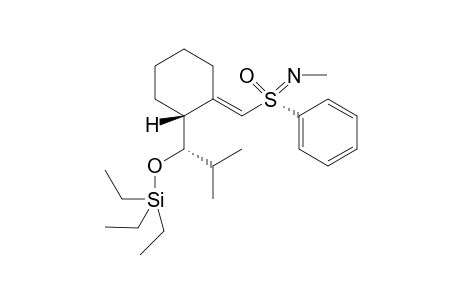 Triethyl ((R)-2-methyl-1-((S,E)-2-[(S)-N-methyl-S-phenyl-sulfonimidoyl)]-cyclo-hexyl-)propoxy)silane