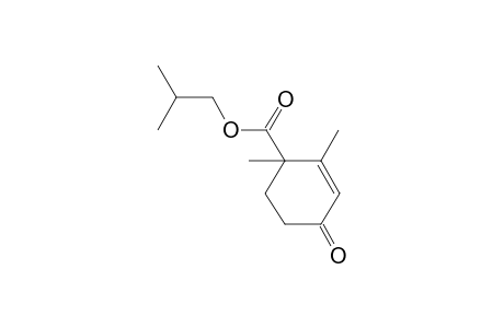 Isobutyl 1,6-dimethyl-3-oxocyclohexene-6-carboxylate