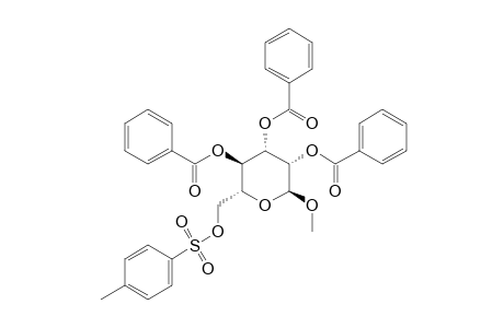 methyl alpha-D-mannopyranoside, 6-(p-toluenesulfonate) 2,3,4-tribenzoate