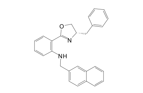 (S) 2-(4-Benzyl-4,5-dihydrooxazol-2-yl)-N-(naphthalen-2-ylmethyl)aniline
