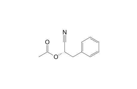 (S)-(-)-2-Acetoxy-3-phenylpropanenitrile