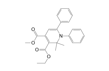 3-(ethoxycarbonyl)-1,2-dihydro-4-(methoxycarbonyl)-2,2-dimethyl-1,6-diphenylpyridine