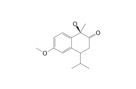 1-HYDROXY-4-(2-PROPYL)-6-METHOXY-1-METHYL-3,4-DIHYDRO-1H-NAPHTHALENE-2-ONE