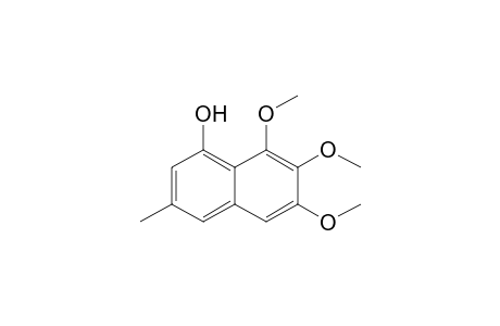 5,6,7-Trimethoxy-2-methyl-4-naphthol