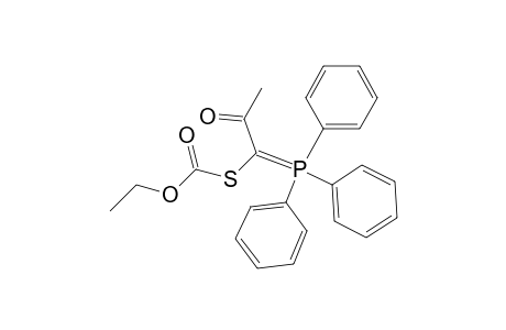 Carbonothioic acid, O-ethyl S-[2-oxo-1-(triphenylphosphoranylidene)p ropyl]ester