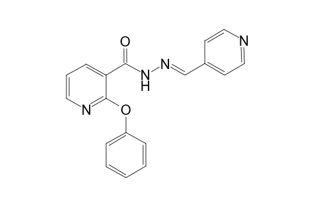 2-Phenoxy-N'-(pyridin-4-ylmethylidene)nicotinic acid hydrazide