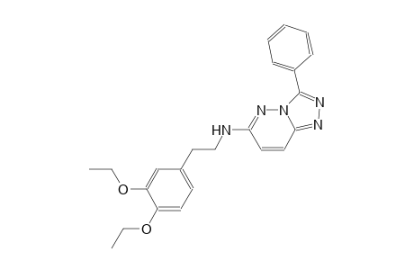 [1,2,4]triazolo[4,3-b]pyridazin-6-amine, N-[2-(3,4-diethoxyphenyl)ethyl]-3-phenyl-